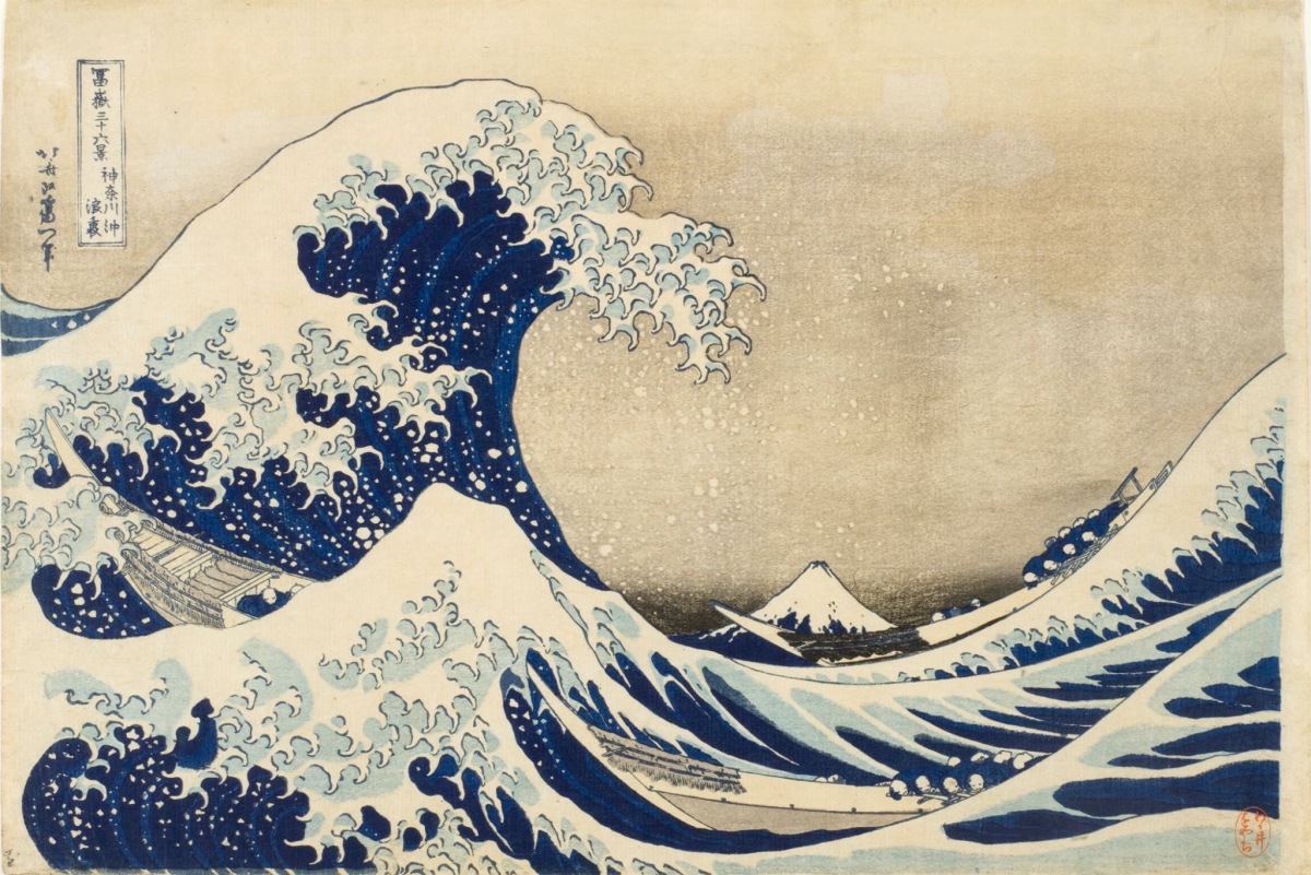 Bajo la Gran Ola de Kanagawa – Cuando se enlazan las técnicas y las sensibilidades artísticas de Occidente y de Extremo Oriente